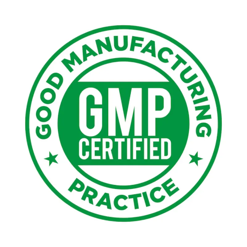 GMP good manufacturing practice certification